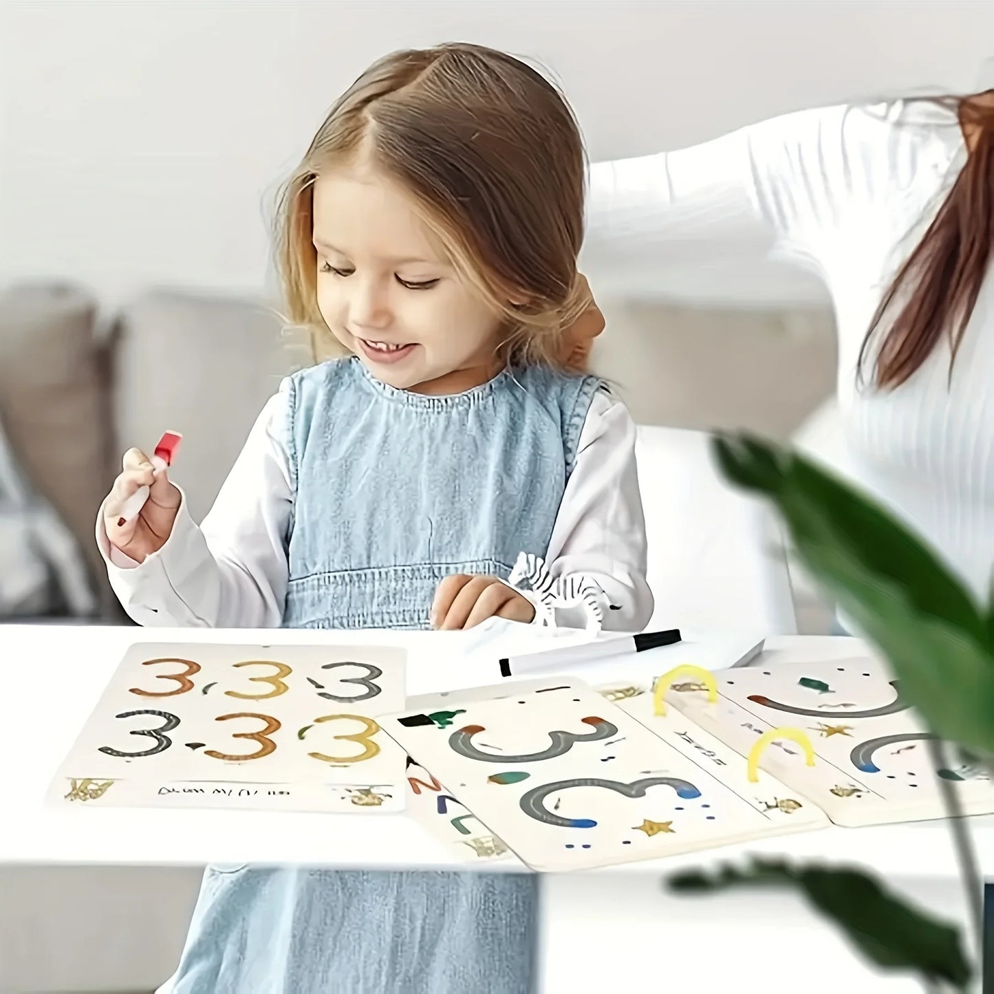 Montessori Educational Workbook-Tracing & Handwriting Practice Kit-Early Learning Tracing Workbook Collection