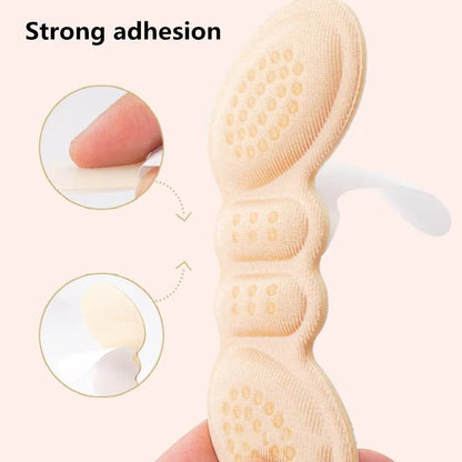 Self-Adhesive Heel Pads – Shoe Cushion Inserts for Perfect Fit, Universal Heel Pads for Sneakers, Flats & High Heels