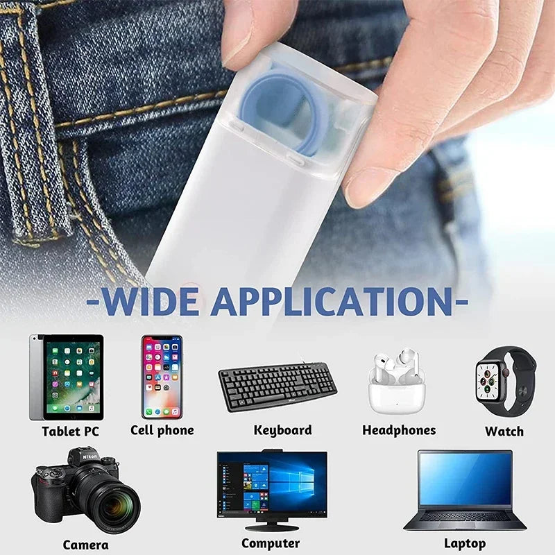 7-in-1 Precision Cleaning Tool for Keyboards, Screens & Headsets-New Tech Hygiene Kit